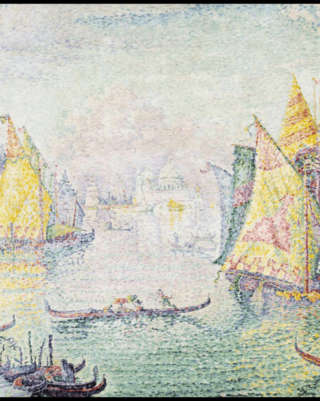 Paul Signac - The Lagoon of Saint Mark 'Venice'