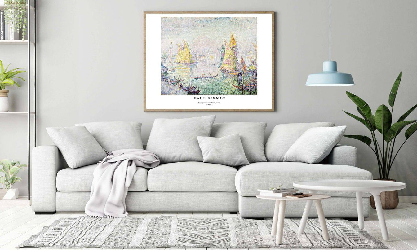 Paul Signac - The Lagoon of Saint Mark 'Venice' Poster