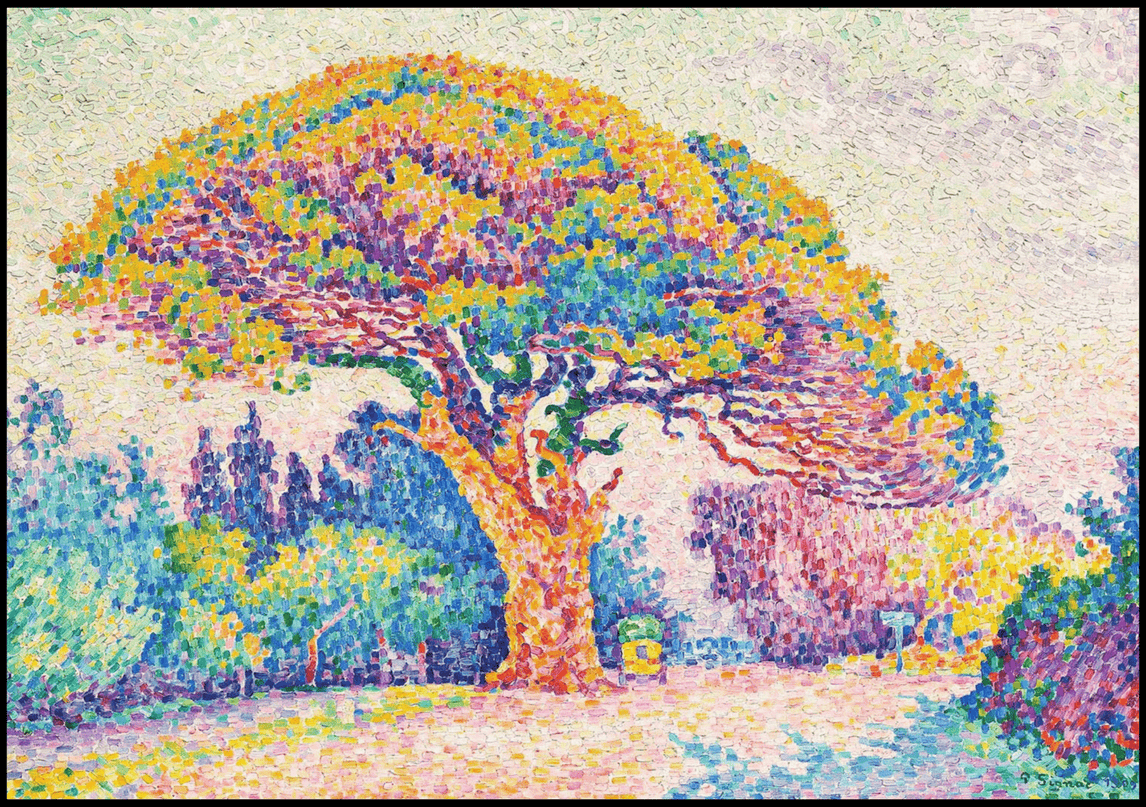 Paul Signac - The Pine Tree at Saint Tropez