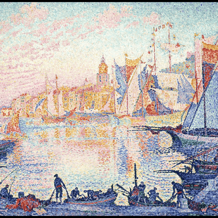 Paul Signac - The Port of Saint-Tropez
