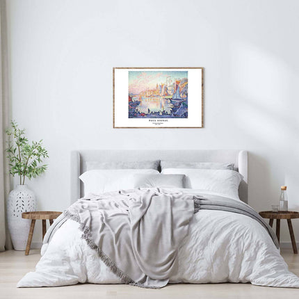 Paul Signac - The Port of Saint Tropez Poster