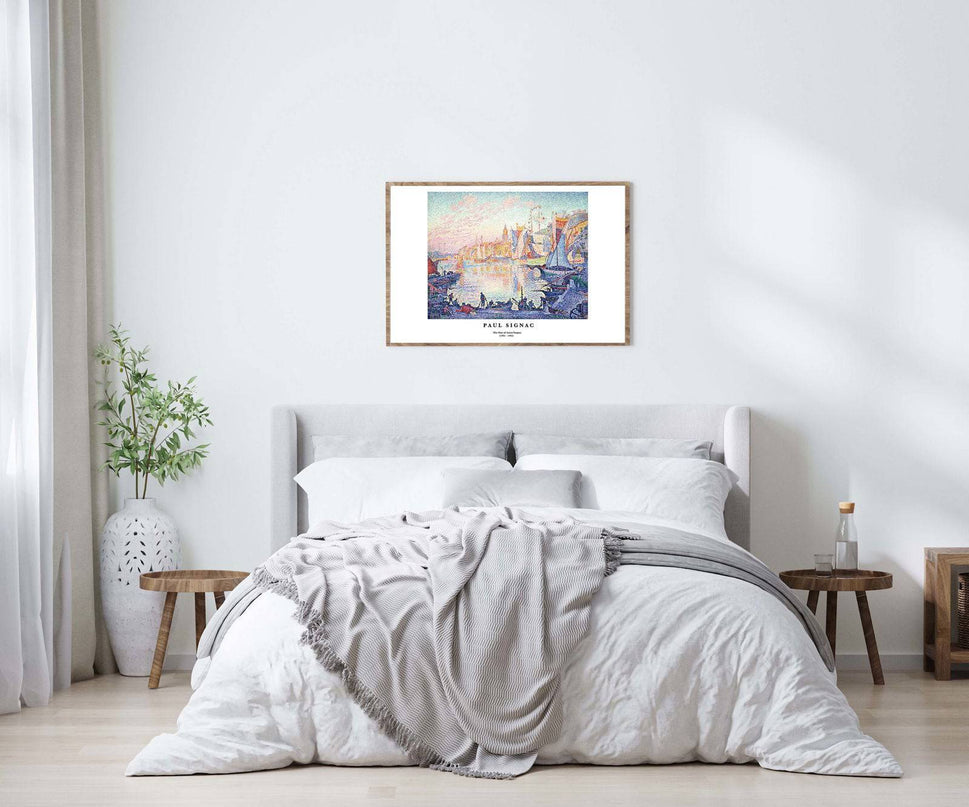 Paul Signac - The Port of Saint Tropez Poster