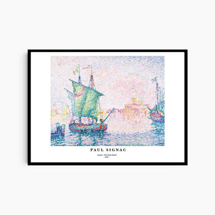 Paul Signac - Venice - The Pink Cloud Poster
