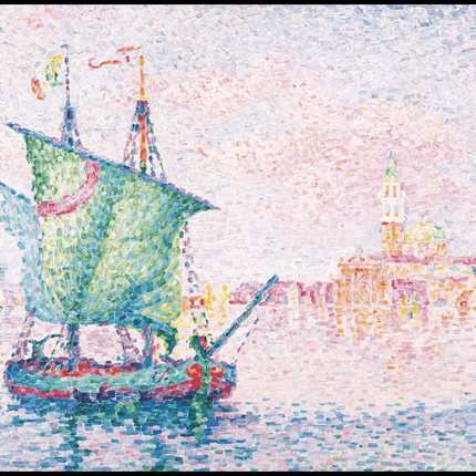 Paul Signac - Venice 'The Pink Cloud'