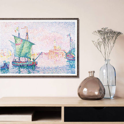 Paul Signac - Venice 'The Pink Cloud'