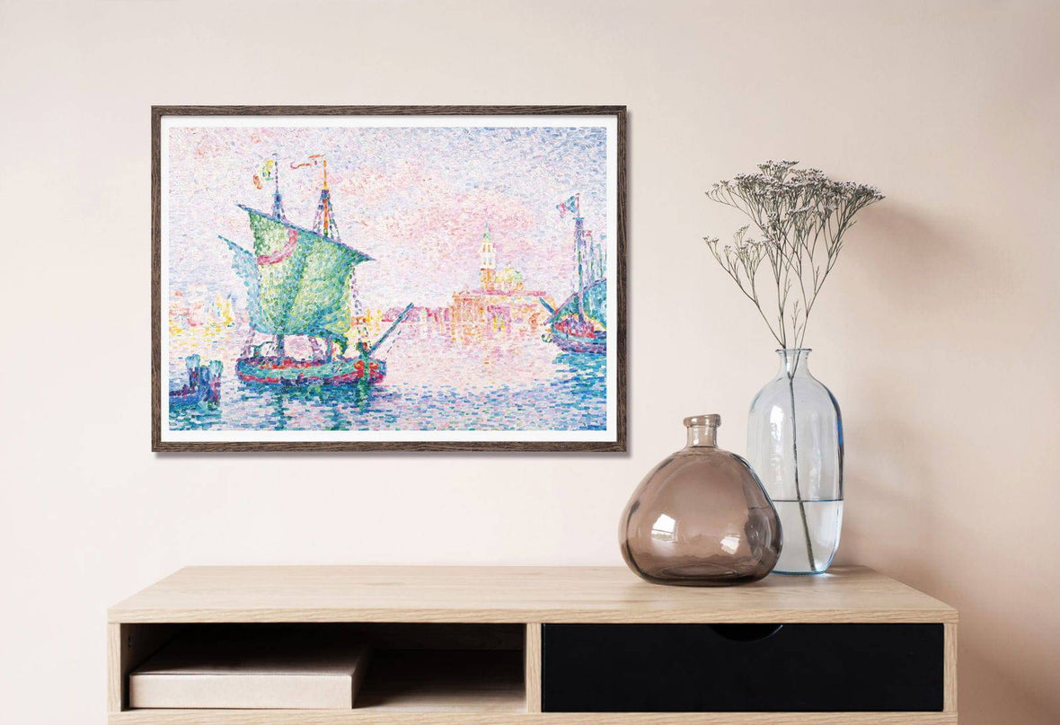 Paul Signac - Venice 'The Pink Cloud'