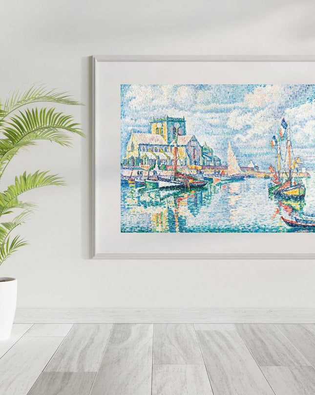 Paul Signac - Venise. la Salute. Vert