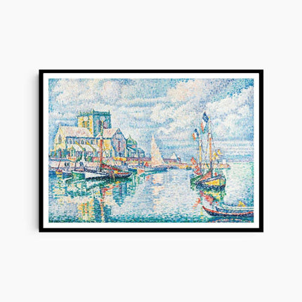 Paul Signac - Venise. la Salute. Vert