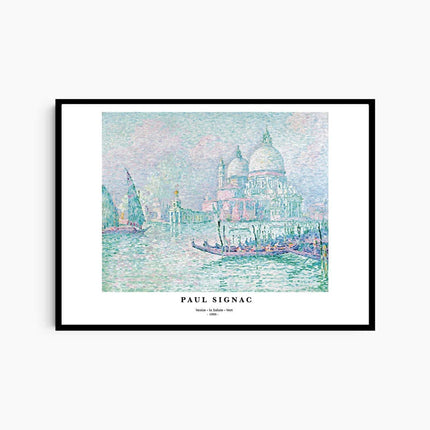 Paul Signac - Venise. la Salute. Vert Poster