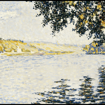 Paul Signac - View of the Seine at Herblay