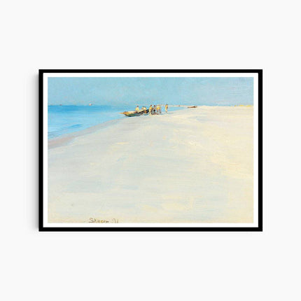 Peder Severin Kroyer - Fishermen on the Beach at Skagen