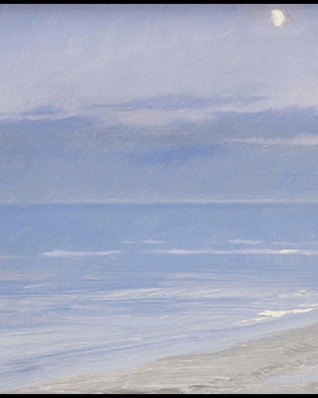 Peder Severin Kroyer - Skagen Beach in Moonlight