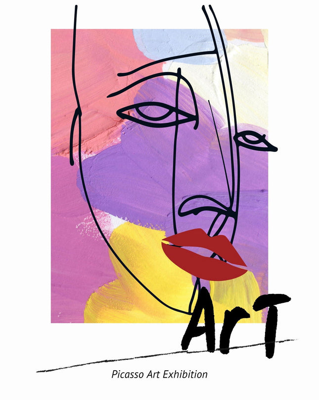 Picasso Art Exhibition Poster