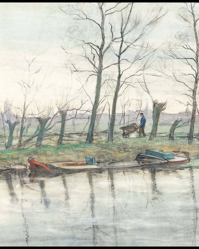 Piet Mondrian - Amsterdam Skyline Viewed from the West