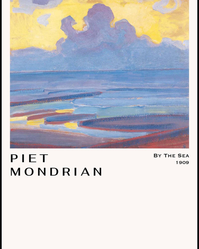 Piet Mondrian - By the Sea Poster