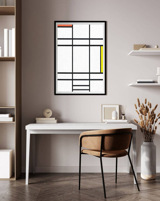 Piet Mondrian - Composition in White, Red, and Yellow