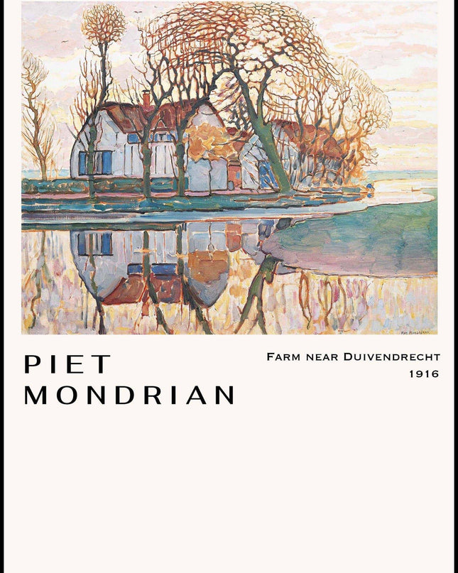 Piet Mondrian - Farm near Duivendrecht Poster