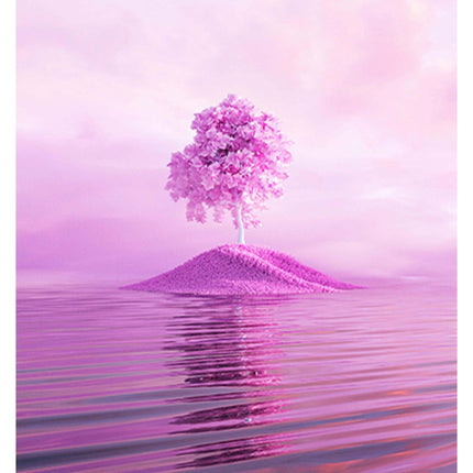 Pink Island Poster