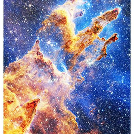 Portrait of the Pillars of Creation Poster