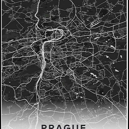 Prague Map Poster