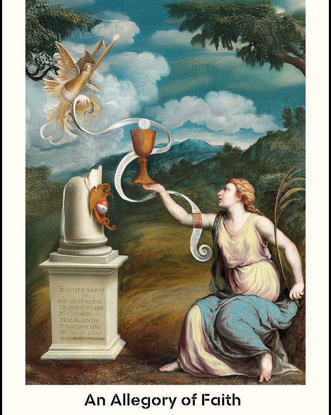 An Allegory of Faith Poster