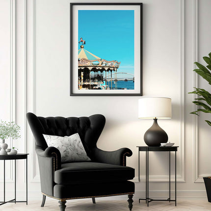 Retro Tourist Attraction Poster