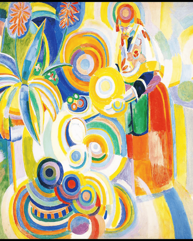Robert Delaunay - Portuguese Woman