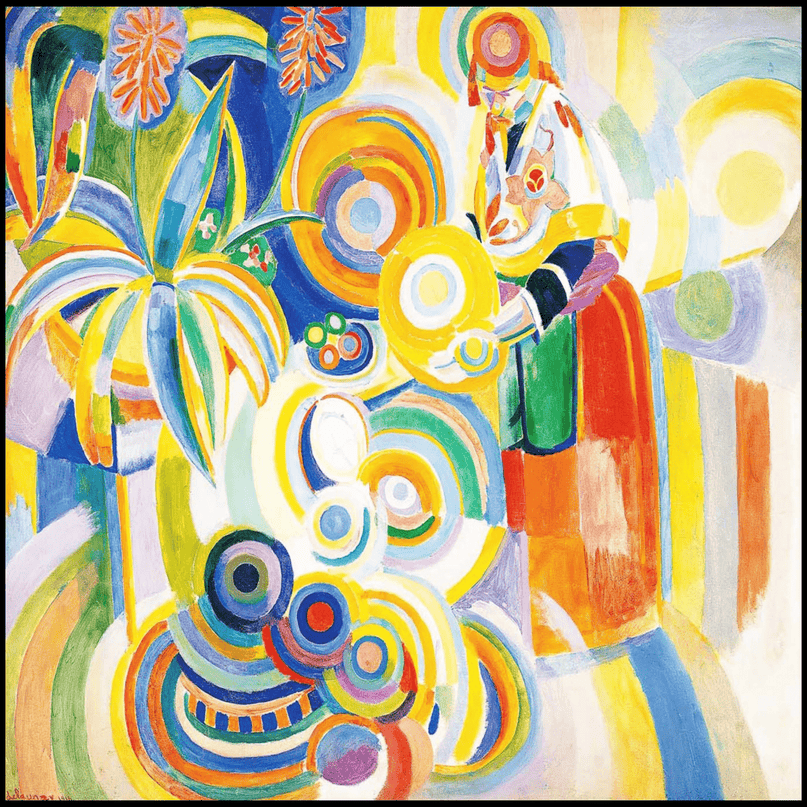 Robert Delaunay - Portuguese Woman