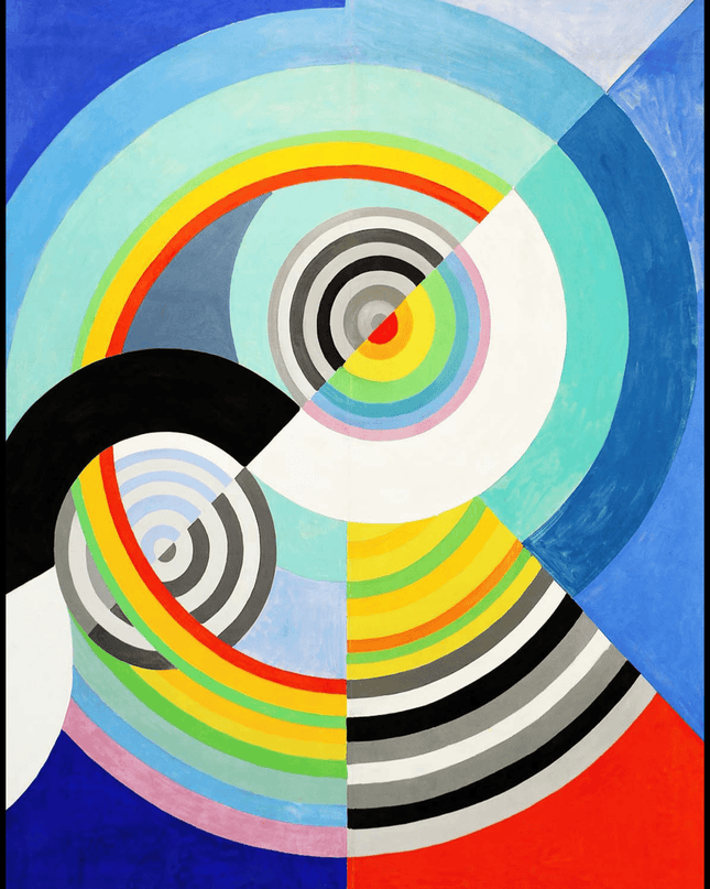 Robert Delaunay - Rythme n°3