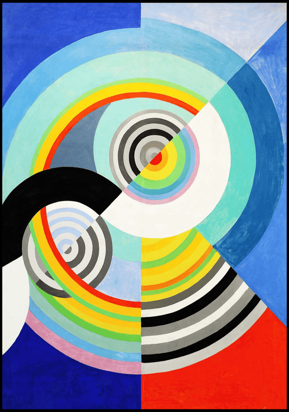 Robert Delaunay - Rythme n°3