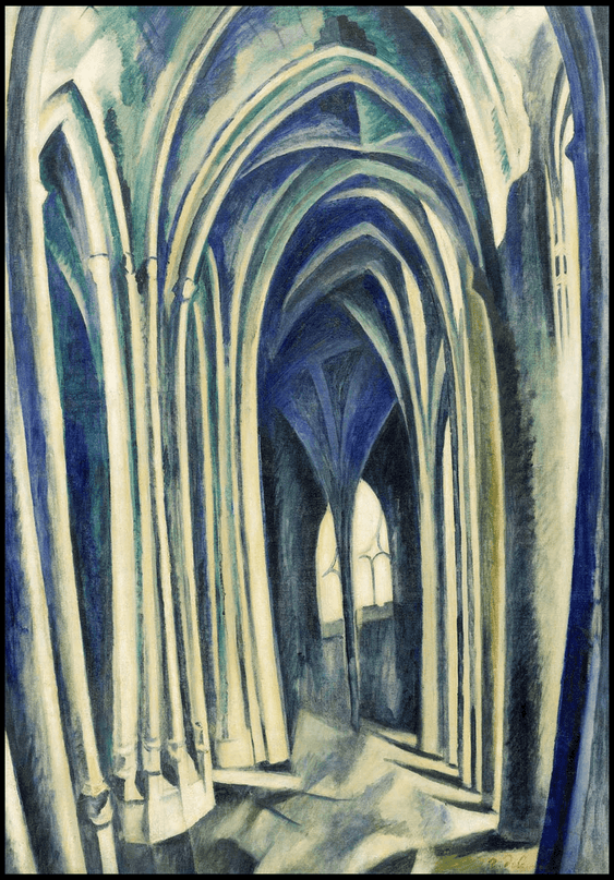Robert Delaunay - Saint-Séverin No. 3