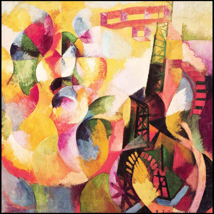 Robert Delaunay - Sun, Tower and Airplane