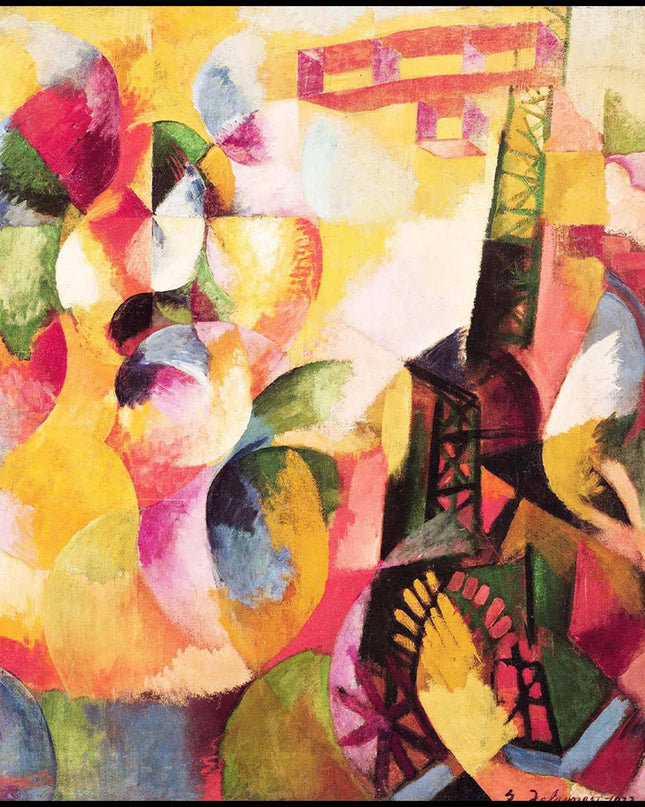 Robert Delaunay - Sun, Tower and Airplane