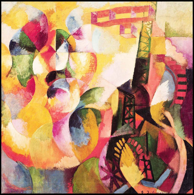 Robert Delaunay - Sun, Tower and Airplane