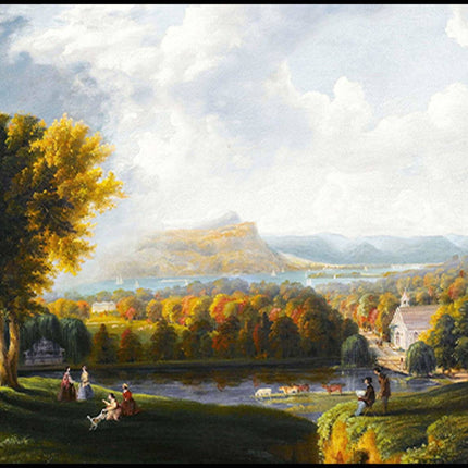 Robert Havell Jr - View of the Hudson River