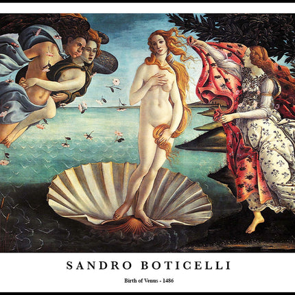Sandro Botticelli - Birth of Venus Poster