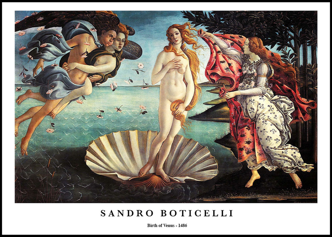 Sandro Botticelli - Birth of Venus Poster