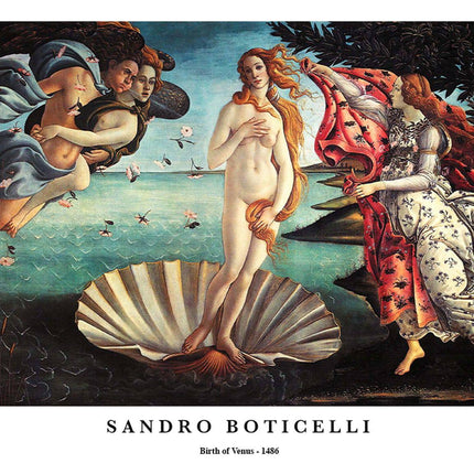 Sandro Botticelli - Birth of Venus Poster