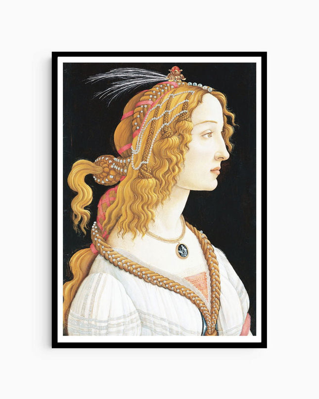 Sandro Botticelli - Portrait of Simonetta Vespucci