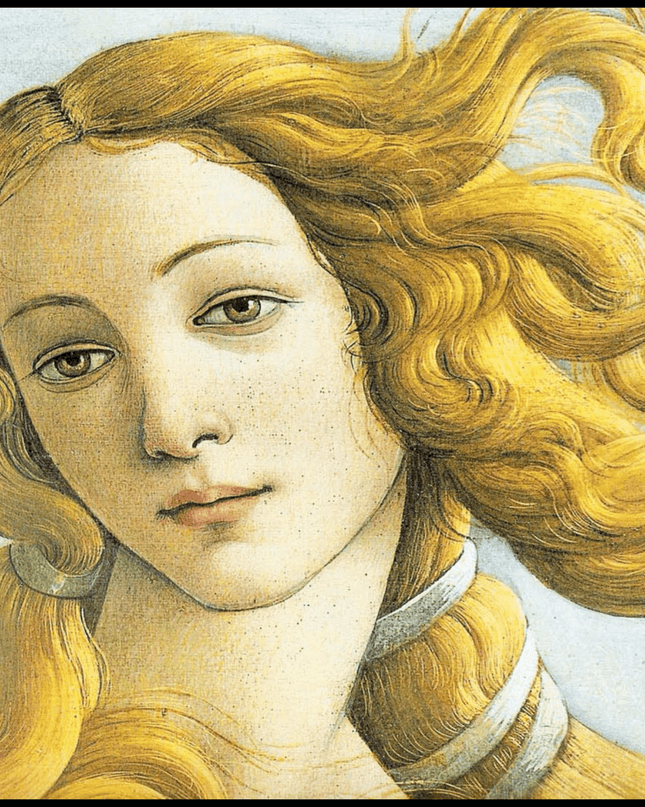 Sandro Botticelli - Venus Head