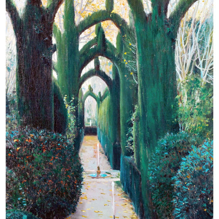 Santiago Rusiñol - The Generalife Gardens