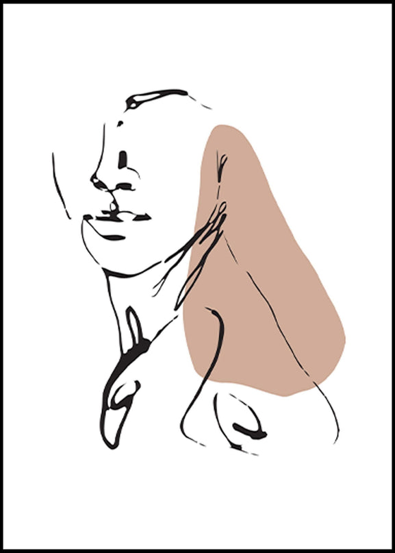 Sideway Glance Poster