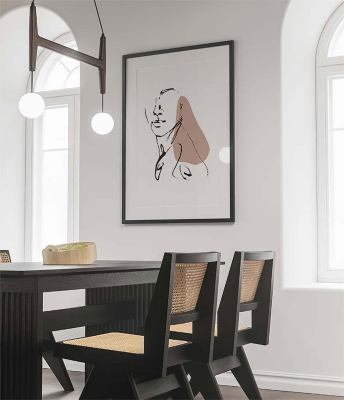 Sideway Glance Poster
