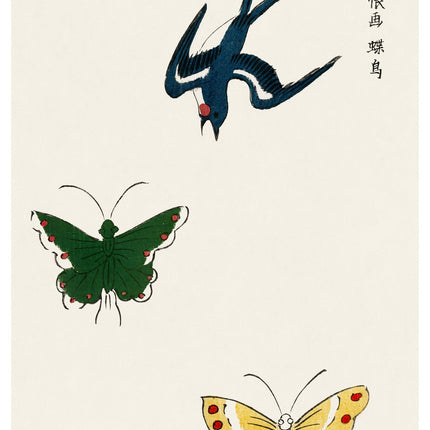 Taguchi Tomoki - Swallow and Butterflies