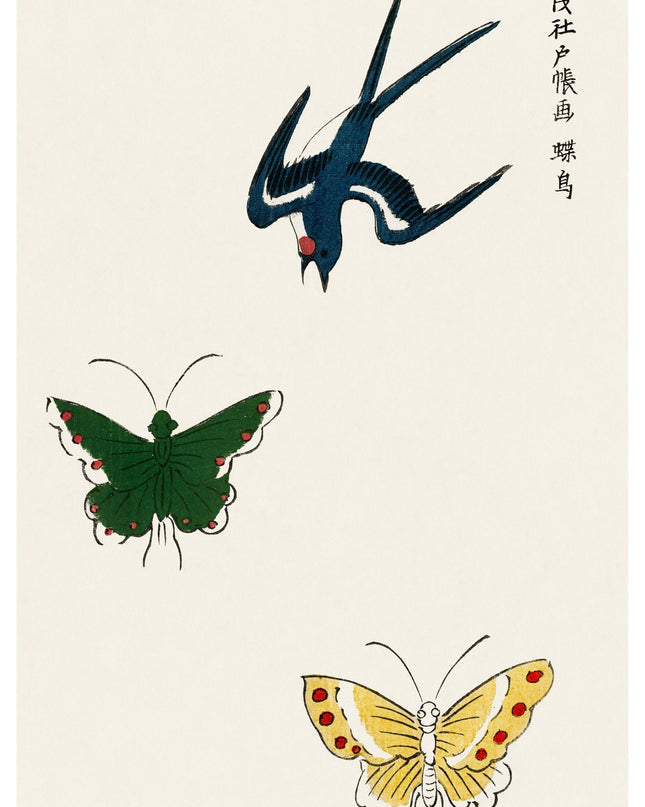 Taguchi Tomoki - Swallow and Butterflies