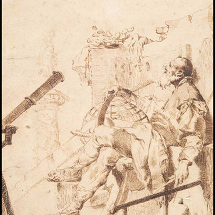The Astronomer Galileo 'The Sense of Sight' Poster