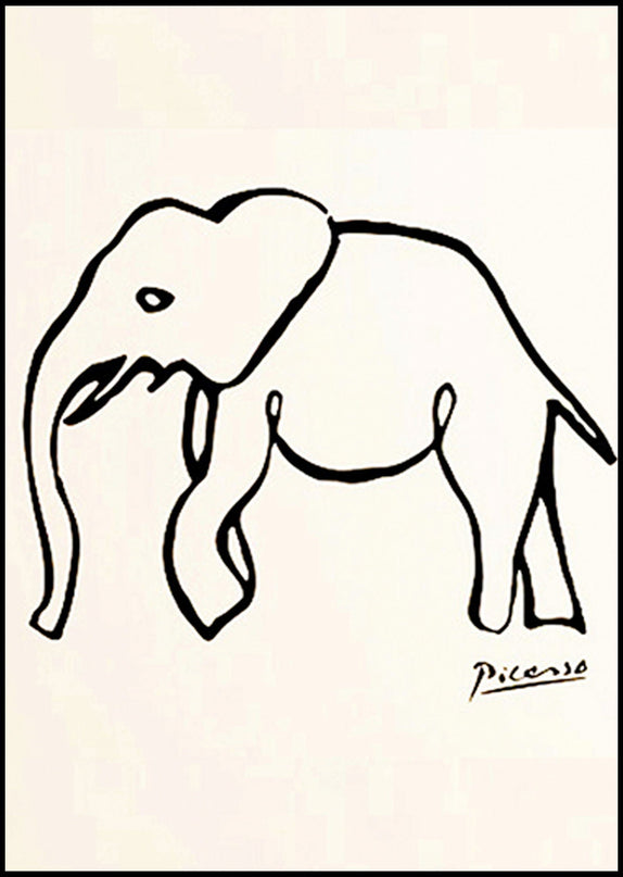 The Beige Elephant by Picasso