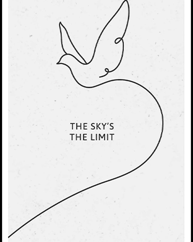 The Sky's The Limit Poster