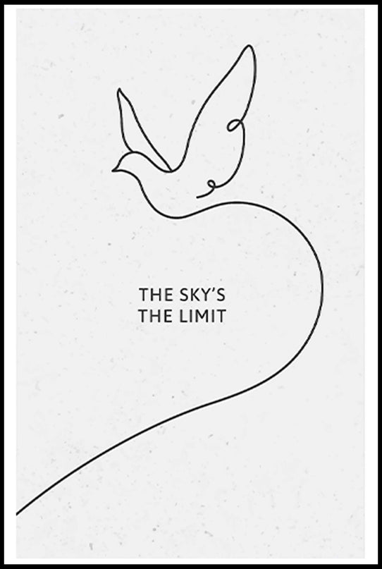 The Sky's The Limit Poster