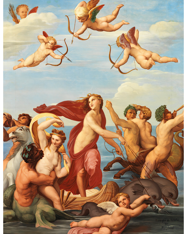 The Triumph Of Galatea Poster